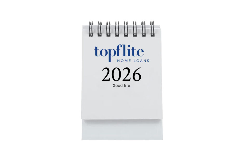 Top Flite Financial | Mini Desk Calendar (Set of 25)