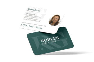 PLACE | Robles Realty Group Business Card